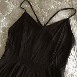 Cross Back Little Black Dress